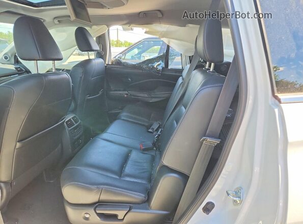 5FNYF6H99MB051916 2021 HONDA PILOT White Widok wnętrza z tyłu