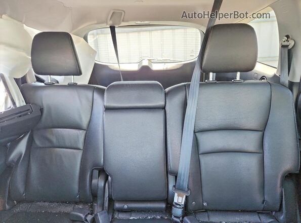 5FNYF6H99MB051916 2021 HONDA PILOT White Widok tylnych siedzeń