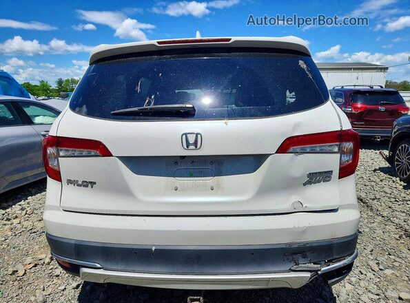 5FNYF6H99MB051916 2021 HONDA PILOT White Widok z tyłu