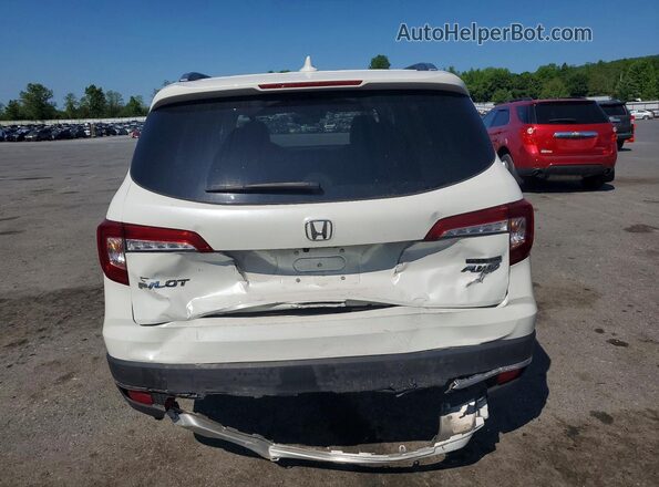 5FNYF6H99MB076444 2021 HONDA PILOT White Rear view