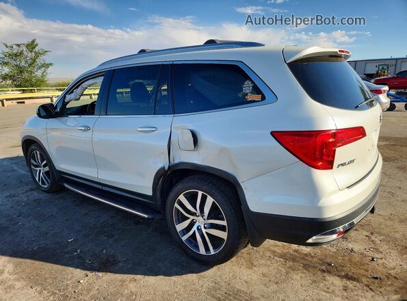 5FNYF6H9XHB074806 2017 HONDA PILOT White Trasero izquierdo