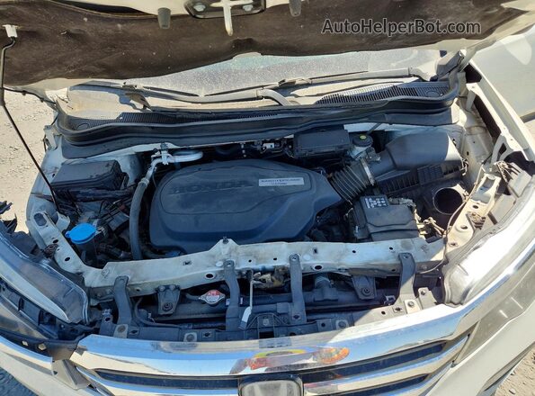 5FNYF6H9XHB083117 2017 HONDA PILOT White Вид підкапотного простору