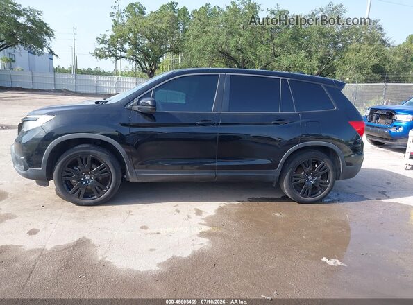 5FNYF7H20KB006580 2019 HONDA PASSPORT Black 360 interior view