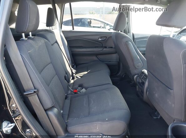 5FNYF7H20KB009236 2019 HONDA PASSPORT Black Вид наклейки з VIN-кодом