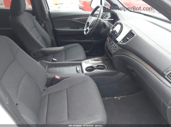 5FNYF7H22MB006695 2021 HONDA PASSPORT White Widok wnętrza z przodu