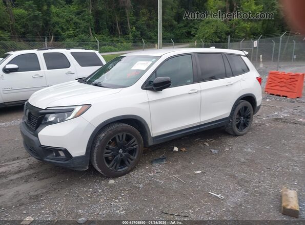 5FNYF7H22MB006695 2021 HONDA PASSPORT White Przód lewy