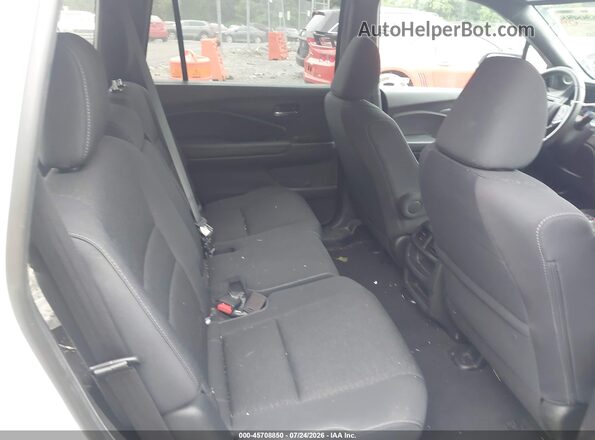 5FNYF7H22MB006695 2021 HONDA PASSPORT White Widok naklejki z numerem VIN