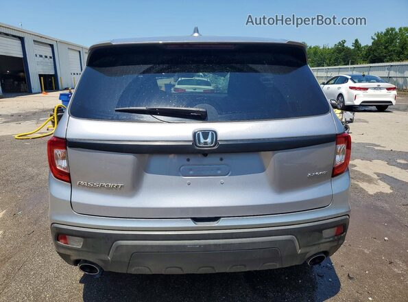 5FNYF7H25MB014757 2021 HONDA PASSPORT Silver უკანა ხედი