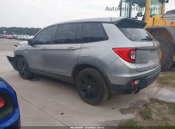 5FNYF7H26MB006943 2021 HONDA PASSPORT Silver Задня ліва чверть
