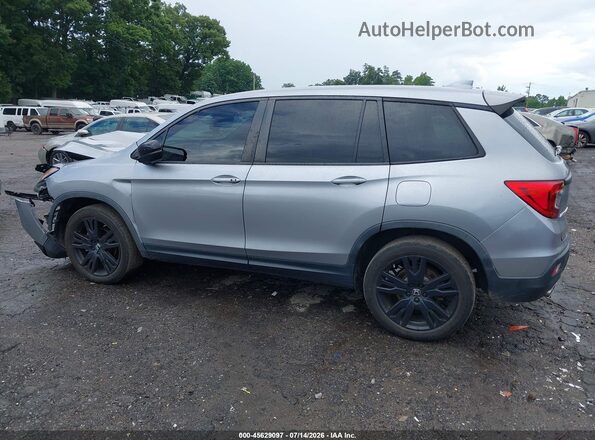 5FNYF7H26MB006943 2021 HONDA PASSPORT Silver Панорамний вид салону 360°