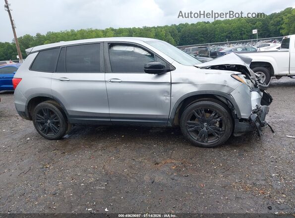 5FNYF7H26MB006943 2021 HONDA PASSPORT Silver Вид задньої частини салону