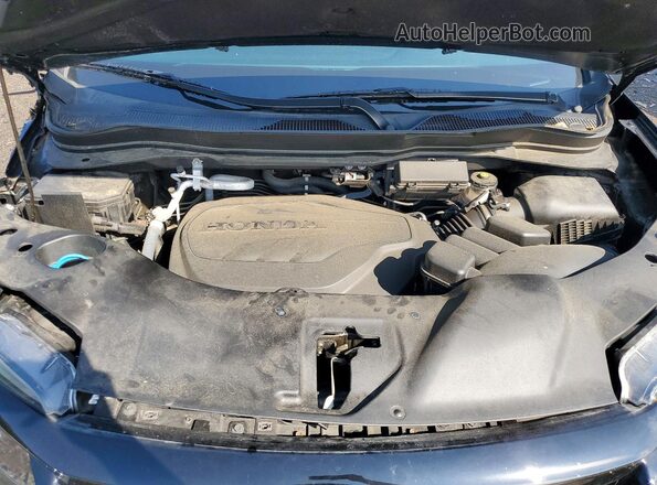5FNYF7H26MB014508 2021 HONDA PASSPORT Black Widok komory silnika