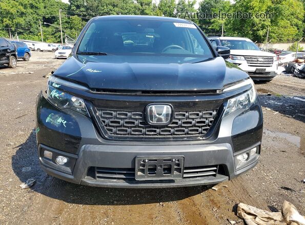 5FNYF7H26MB014508 2021 HONDA PASSPORT Black Widok z przodu