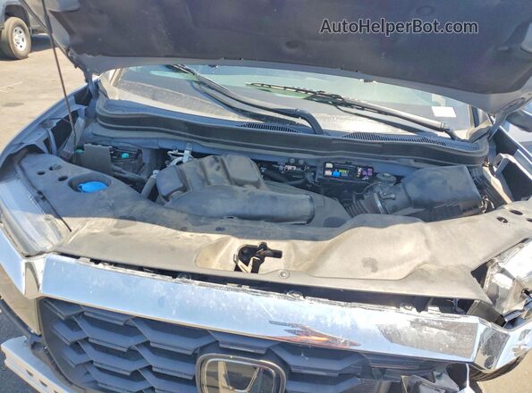 5FNYF7H50NB004956 2022 HONDA PASSPORT Gray Engine compartment view