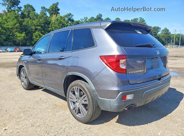 5FNYF7H52LB002638 2020 HONDA PASSPORT Gray უკანა მარცხენა