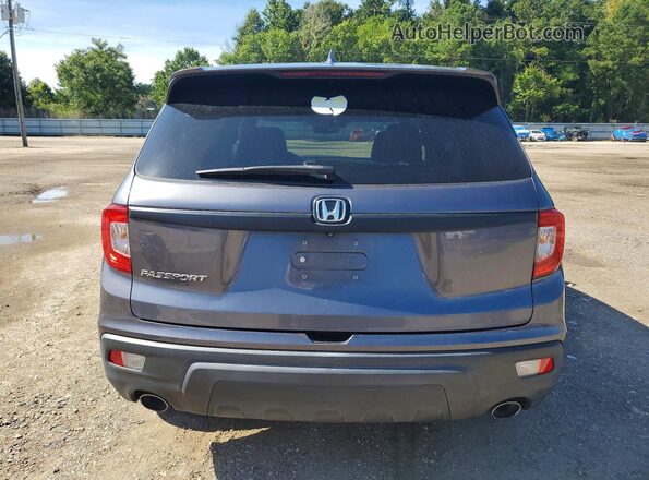 5FNYF7H52LB002638 2020 HONDA PASSPORT Gray უკანა ხედი