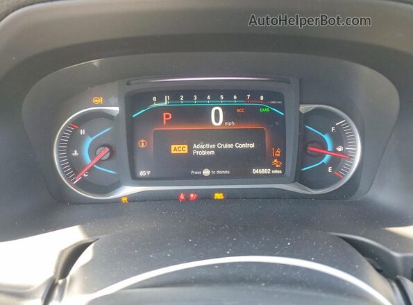 5FNYF7H52LB002638 2020 HONDA PASSPORT Gray ხელსაწყოთა პანელის ხედი
