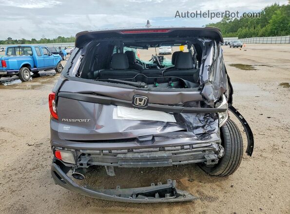 5FNYF7H53KB009855 2019 HONDA PASSPORT Gray Rear view