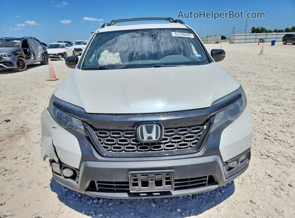 5FNYF7H53KB011251 2019 HONDA PASSPORT White წინა ხედი