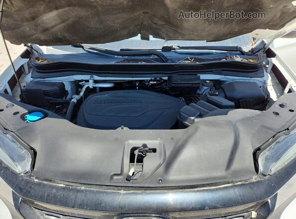5FNYF7H53KB011251 2019 HONDA PASSPORT White უკანა სალონის ხედი