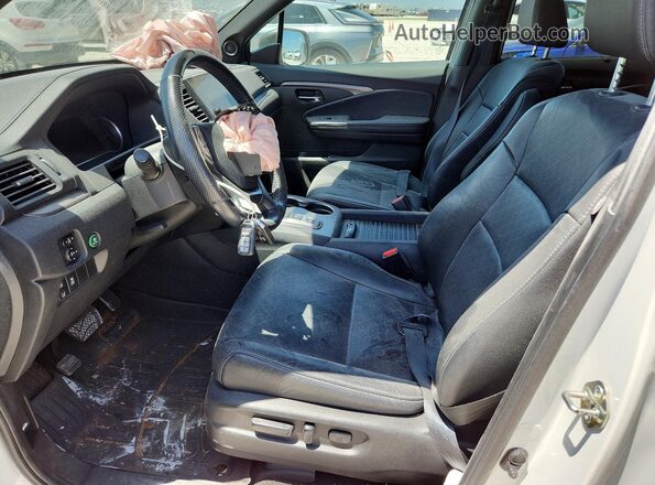 5FNYF7H53KB011251 2019 HONDA PASSPORT White წინა სალონის ხედი