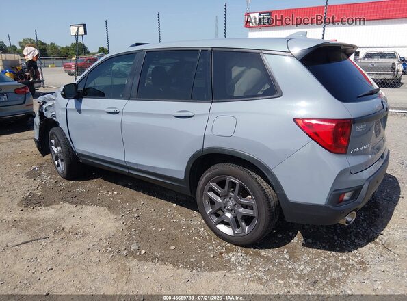 5FNYF7H55NB003799 2022 HONDA PASSPORT Light Blue Tył lewy