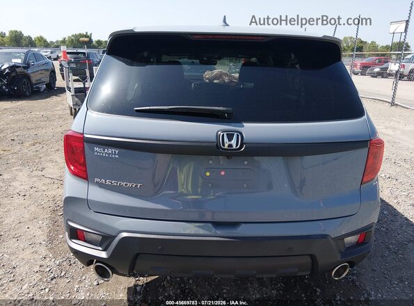 5FNYF7H55NB003799 2022 HONDA PASSPORT Light Blue 