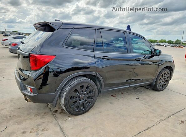5FNYF7H55NB006606 2022 HONDA PASSPORT Black Tył prawy