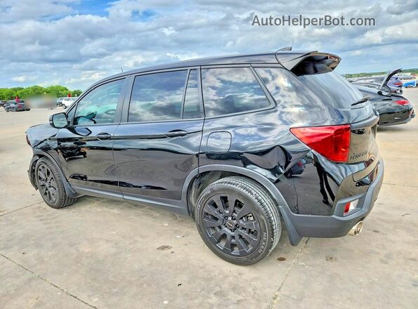 5FNYF7H55NB006606 2022 HONDA PASSPORT Black Tył lewy