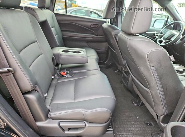 5FNYF7H55NB006606 2022 HONDA PASSPORT Black Widok tylnych siedzeń