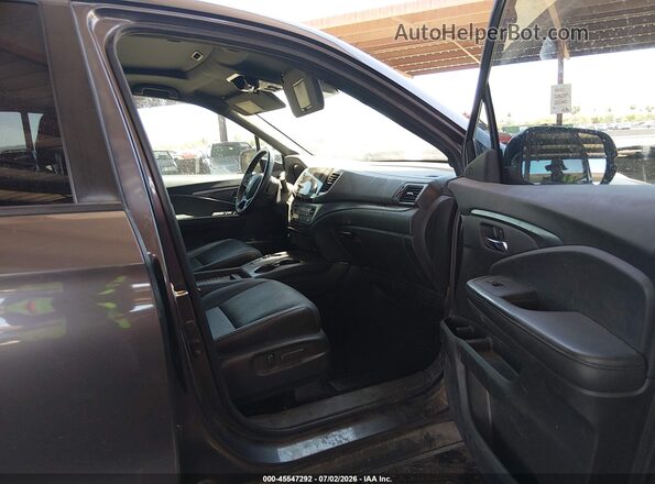 5FNYF7H56MB000666 2021 HONDA PASSPORT Gray Սալոնի դիմացի տեսք