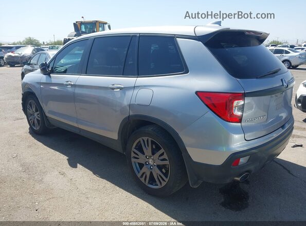 5FNYF7H56MB008265 2021 HONDA PASSPORT Silver უკანა მარცხენა
