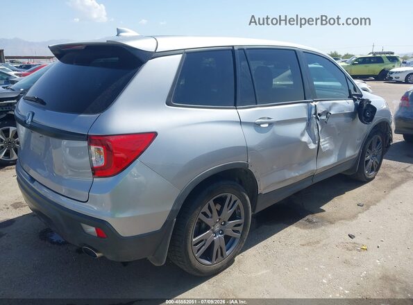 5FNYF7H56MB008265 2021 HONDA PASSPORT Silver უკანა მარჯვენა