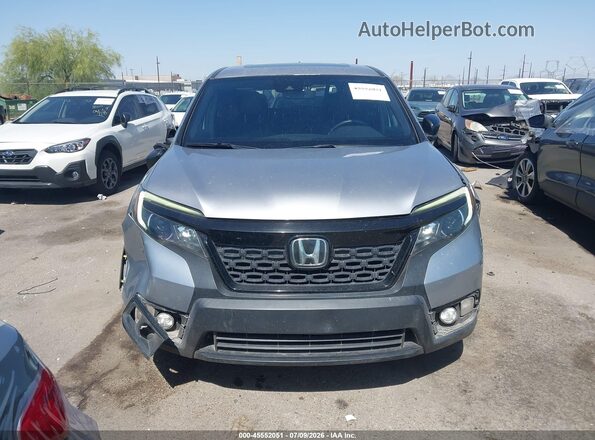 5FNYF7H56MB008265 2021 HONDA PASSPORT Silver უკანა სალონის ხედი