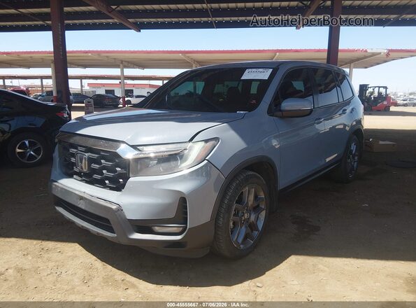 5FNYF7H56NB003956 2022 HONDA PASSPORT Gray Przód lewy
