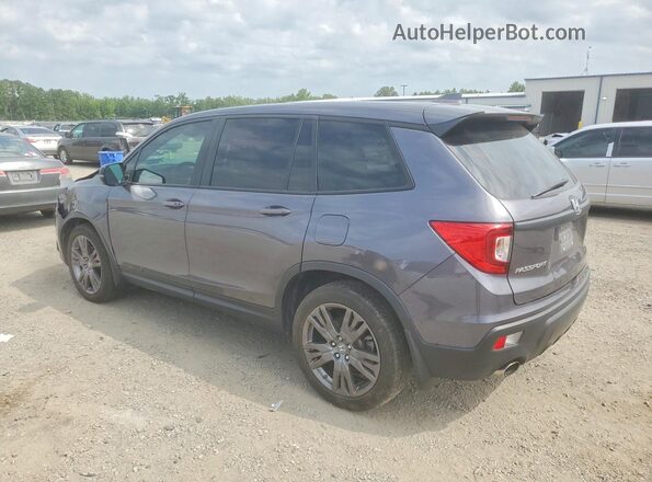 5FNYF7H57KB011561 2019 HONDA PASSPORT Gray უკანა მარცხენა
