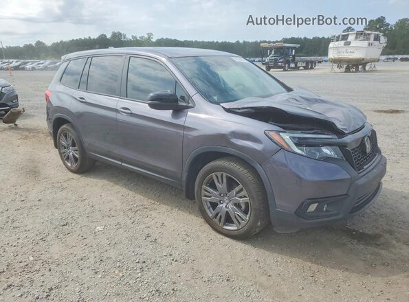 5FNYF7H57KB011561 2019 HONDA PASSPORT Gray წინა მარჯვენა