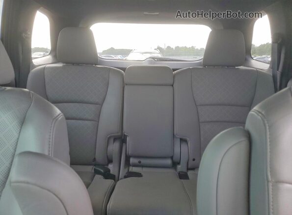 5FNYF7H57KB011561 2019 HONDA PASSPORT Gray უკანა სავარძლების ხედი