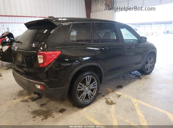 5FNYF7H57LB006202 2020 HONDA PASSPORT Black Tył prawy