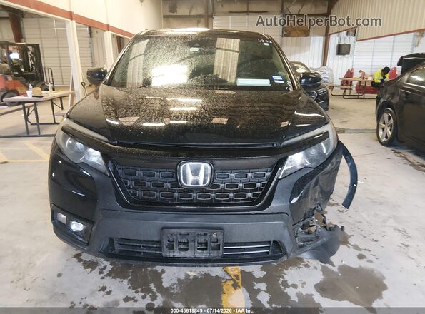 5FNYF7H57LB006202 2020 HONDA PASSPORT Black Widok zestawu wskaźników