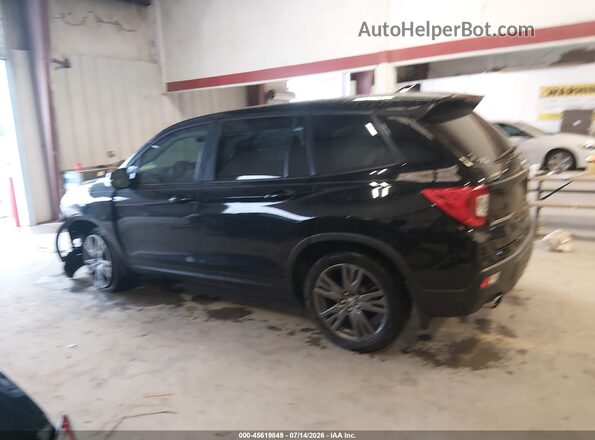 5FNYF7H57LB006202 2020 HONDA PASSPORT Black Widok wnętrza 360 stopni