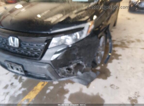 5FNYF7H57LB006202 2020 HONDA PASSPORT Black Widok z przodu