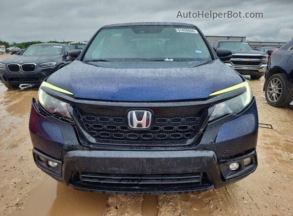 5FNYF7H59LB004631 2020 HONDA PASSPORT Blue წინა ხედი