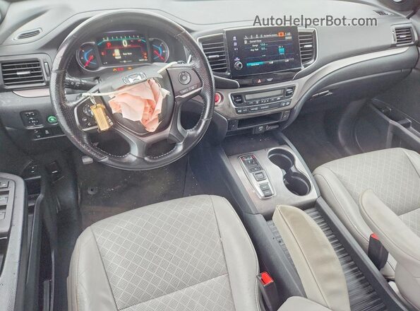 5FNYF7H59LB004631 2020 HONDA PASSPORT Blue წინა პანელის ხედი