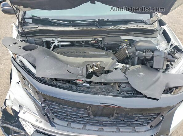 5FNYF7H5XKB009593 2019 HONDA PASSPORT White 360 interior view
