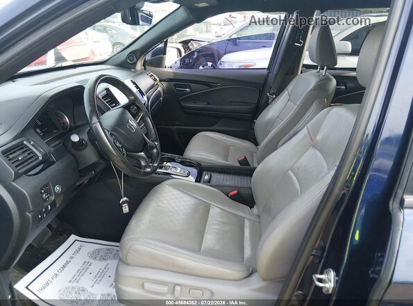 5FNYF7H90KB000128 2019 HONDA PASSPORT Dark Blue Widok wnętrza z przodu