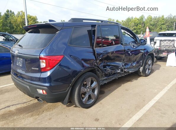 5FNYF7H90KB000128 2019 HONDA PASSPORT Dark Blue Widok z przodu