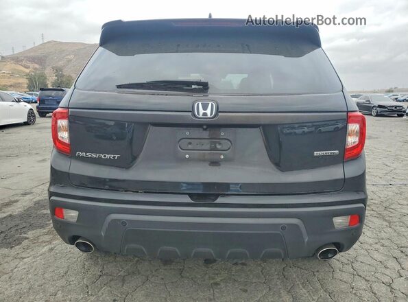 5FNYF7H91MB006054 2021 HONDA PASSPORT Black Widok z tyłu