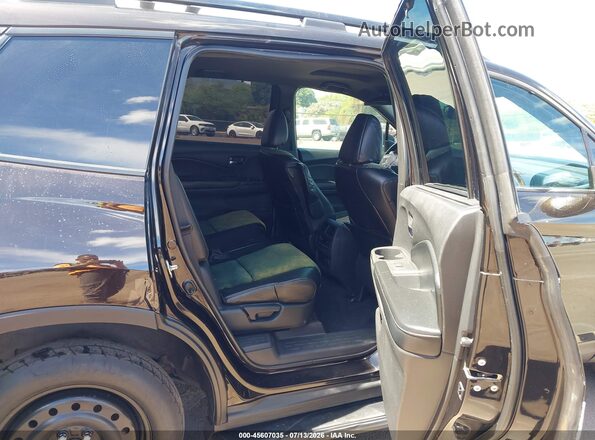 5FNYF7H92KB000809 2019 HONDA PASSPORT Black Widok naklejki z numerem VIN