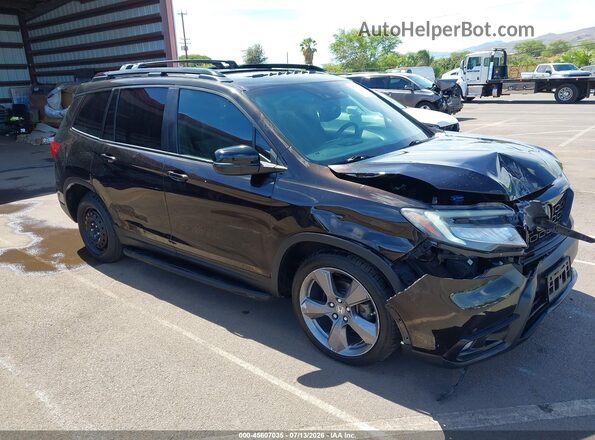 5FNYF7H92KB000809 2019 HONDA PASSPORT Black 